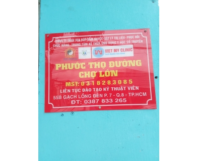 CƠ SỞ VẬT CHẤT TẠI PHƯỚC THỌ ĐƯỜNG 
